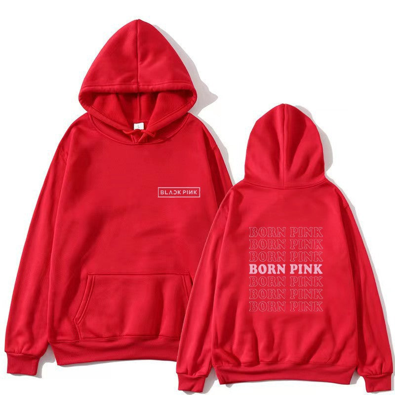 Kvinnors hoodie med slående grafisk design Mirla-Eva Jonsson