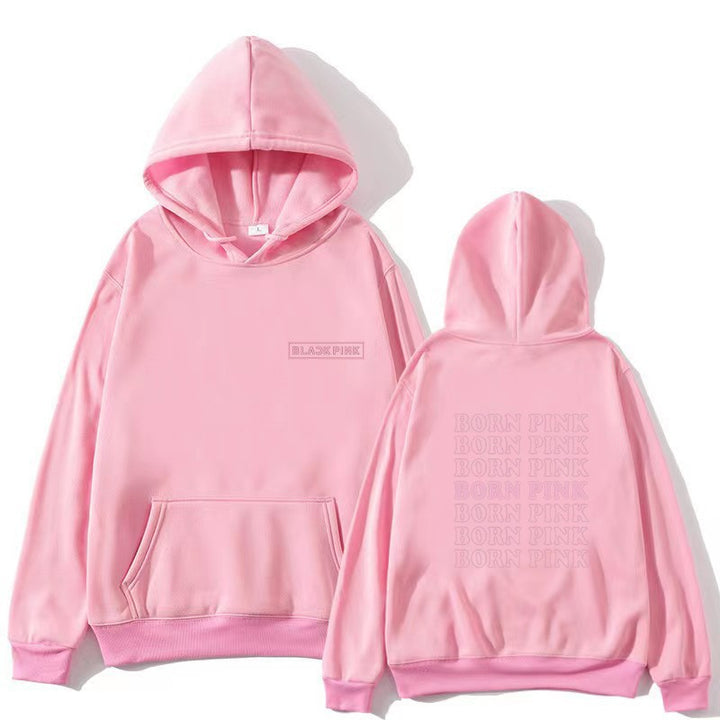 Kvinnors hoodie med slående grafisk design Mirla-Eva Jonsson