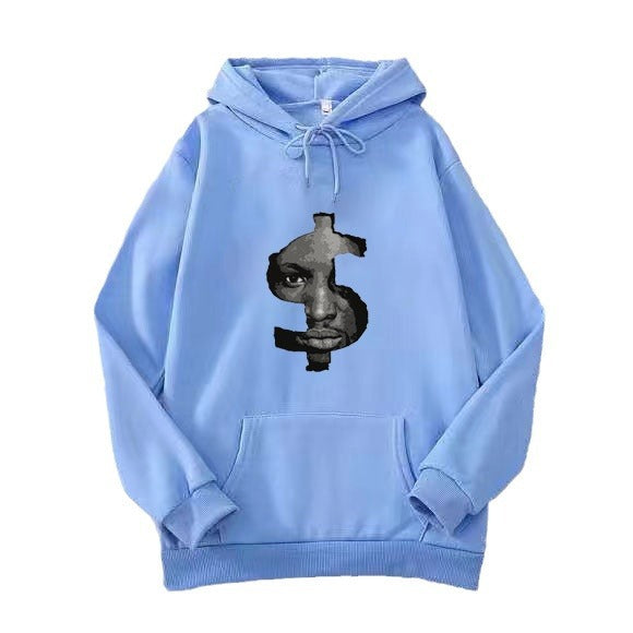 Kvinnors hoodie med slående grafiskt tryck Mirla-Eva Jonsson