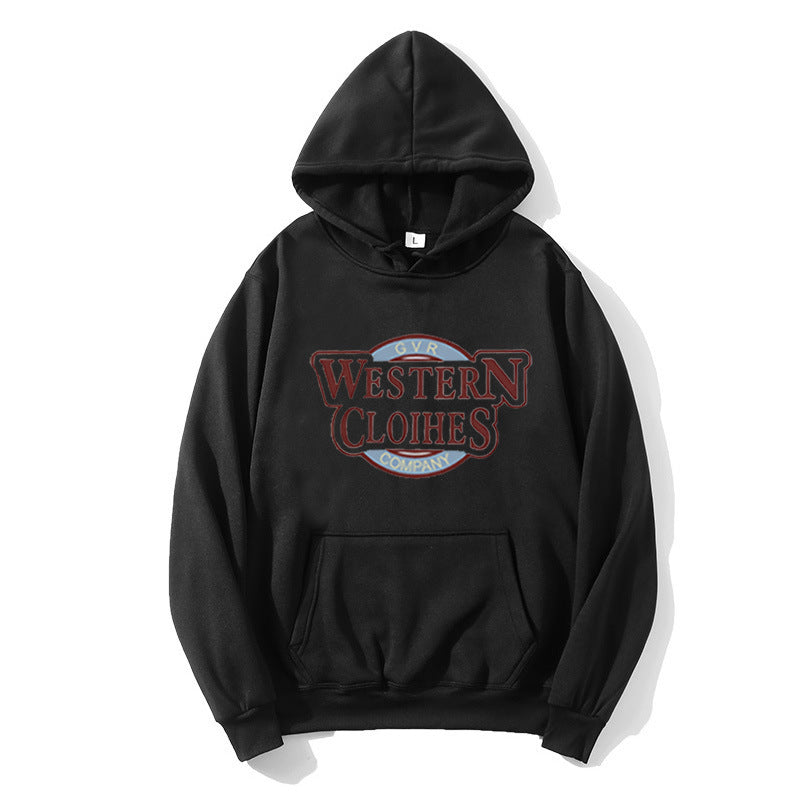 Kvinnors hoodie med stiligt logotryck Mirla-Eva Jonsson