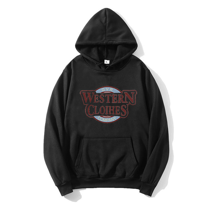 Kvinnors hoodie med stiligt logotryck Mirla-Eva Jonsson