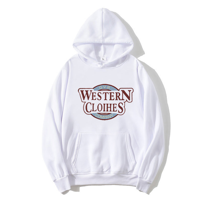 Kvinnors hoodie med stiligt logotryck Mirla-Eva Jonsson