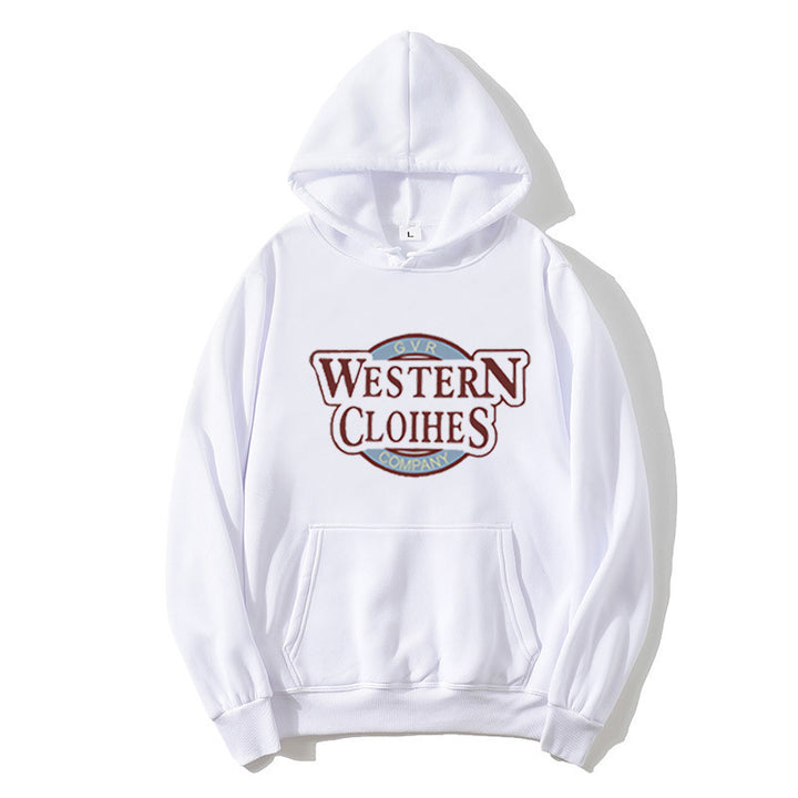 Kvinnors hoodie med stiligt logotryck Mirla-Eva Jonsson