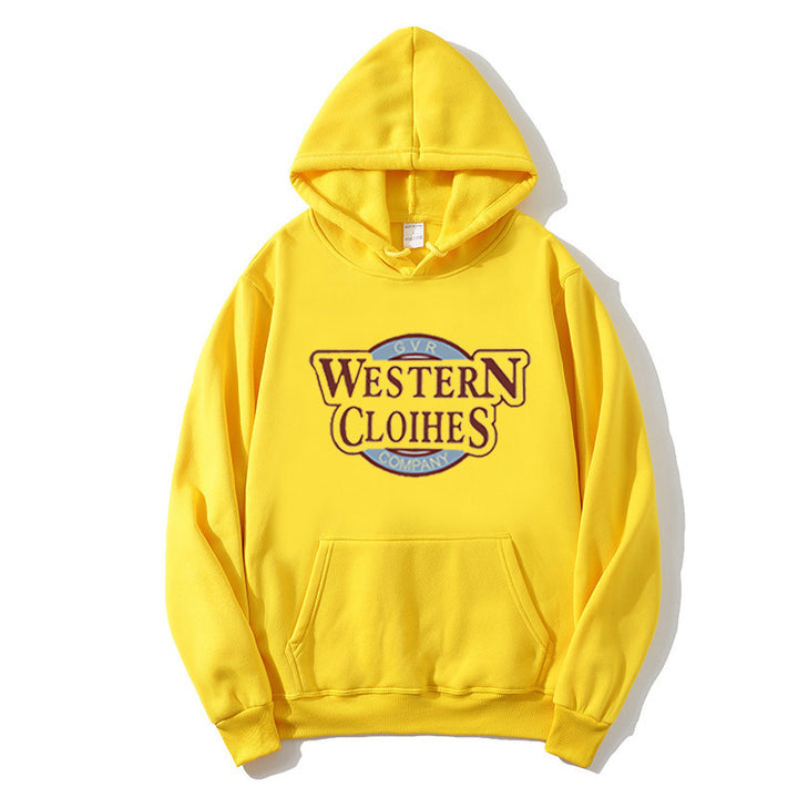 Kvinnors hoodie med stiligt logotryck Mirla-Eva Jonsson
