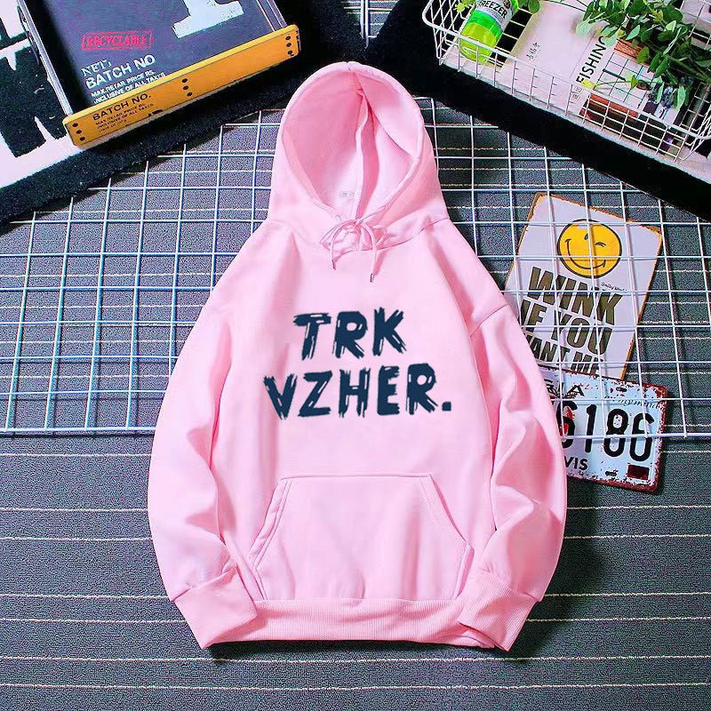 Kvinnors hoodie med trendig tryck Mirla-Eva Jonsson