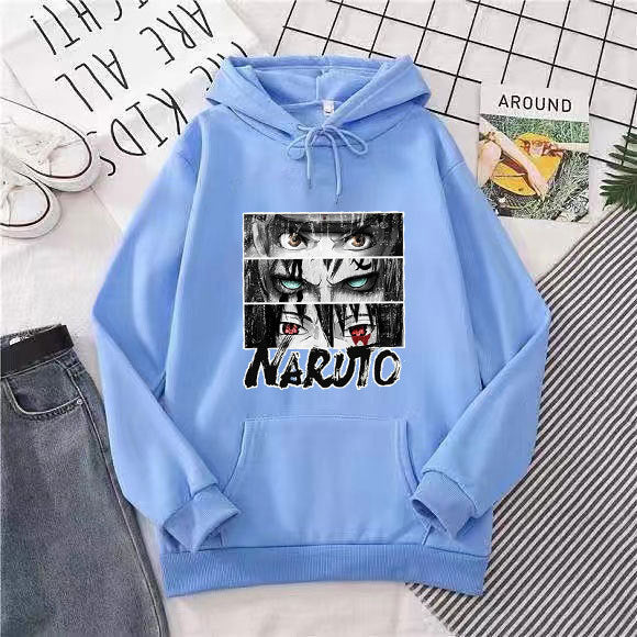 Kvinnors hoodie med unik anime-design Mirla-Eva Jonsson