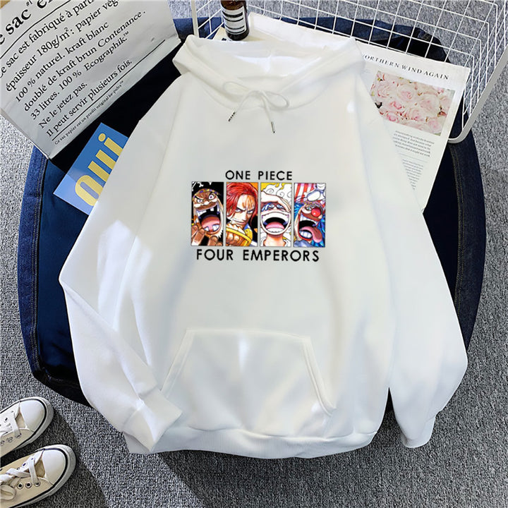 Kvinnors hoodie med unik anime-design Mirla-Eva Jonsson