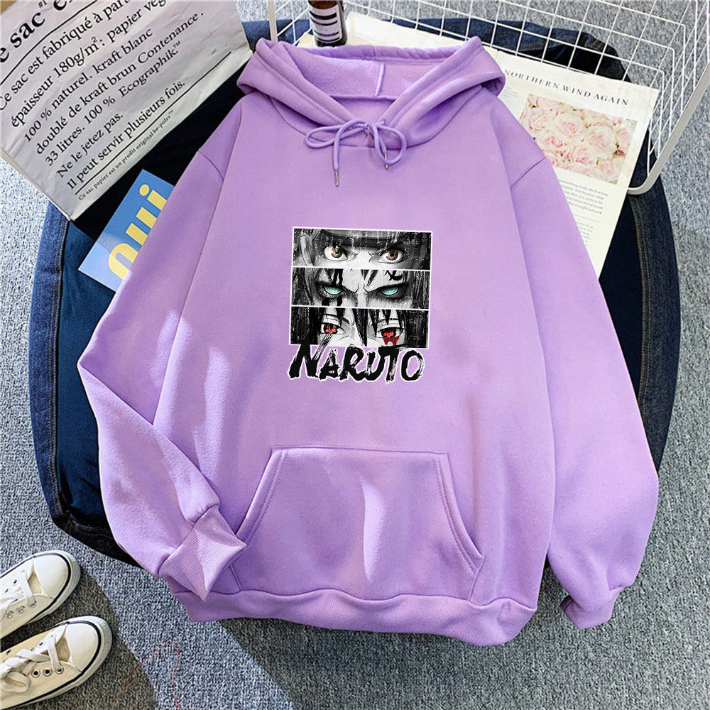 Kvinnors hoodie med unik anime-design Mirla-Eva Jonsson