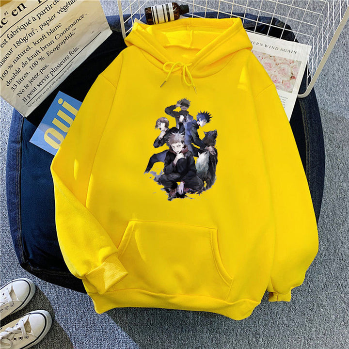 Kvinnors hoodie med unik anime-design Mirla-Eva Jonsson
