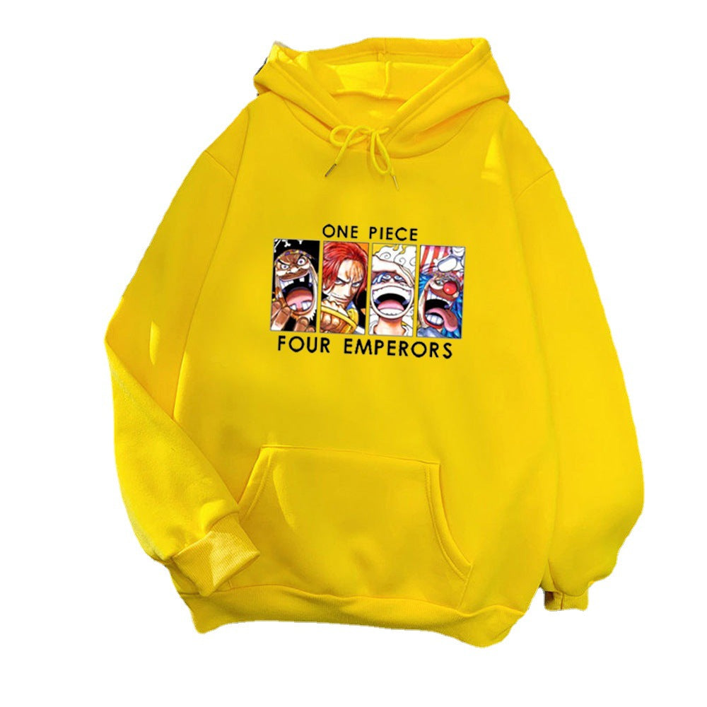 Kvinnors hoodie med unik anime-design Mirla-Eva Jonsson