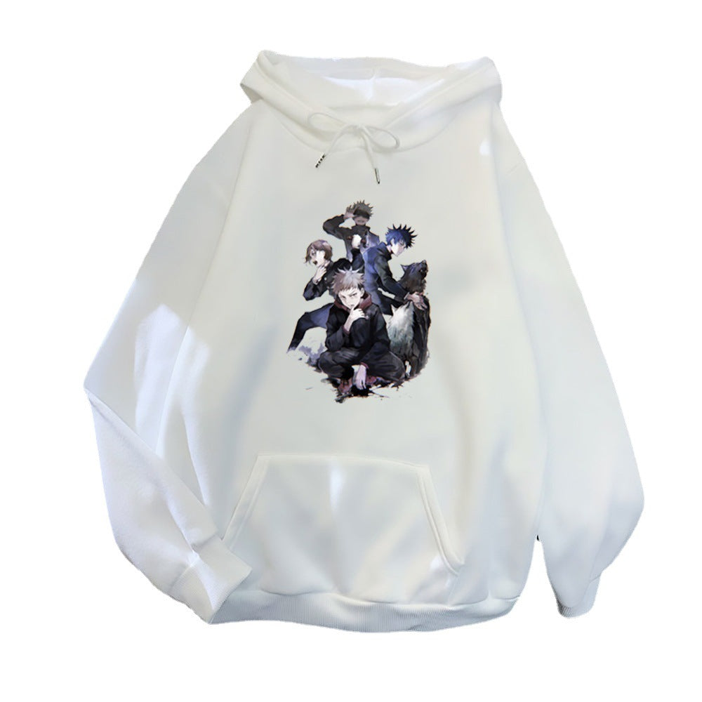 Kvinnors hoodie med unik anime-design Mirla-Eva Jonsson