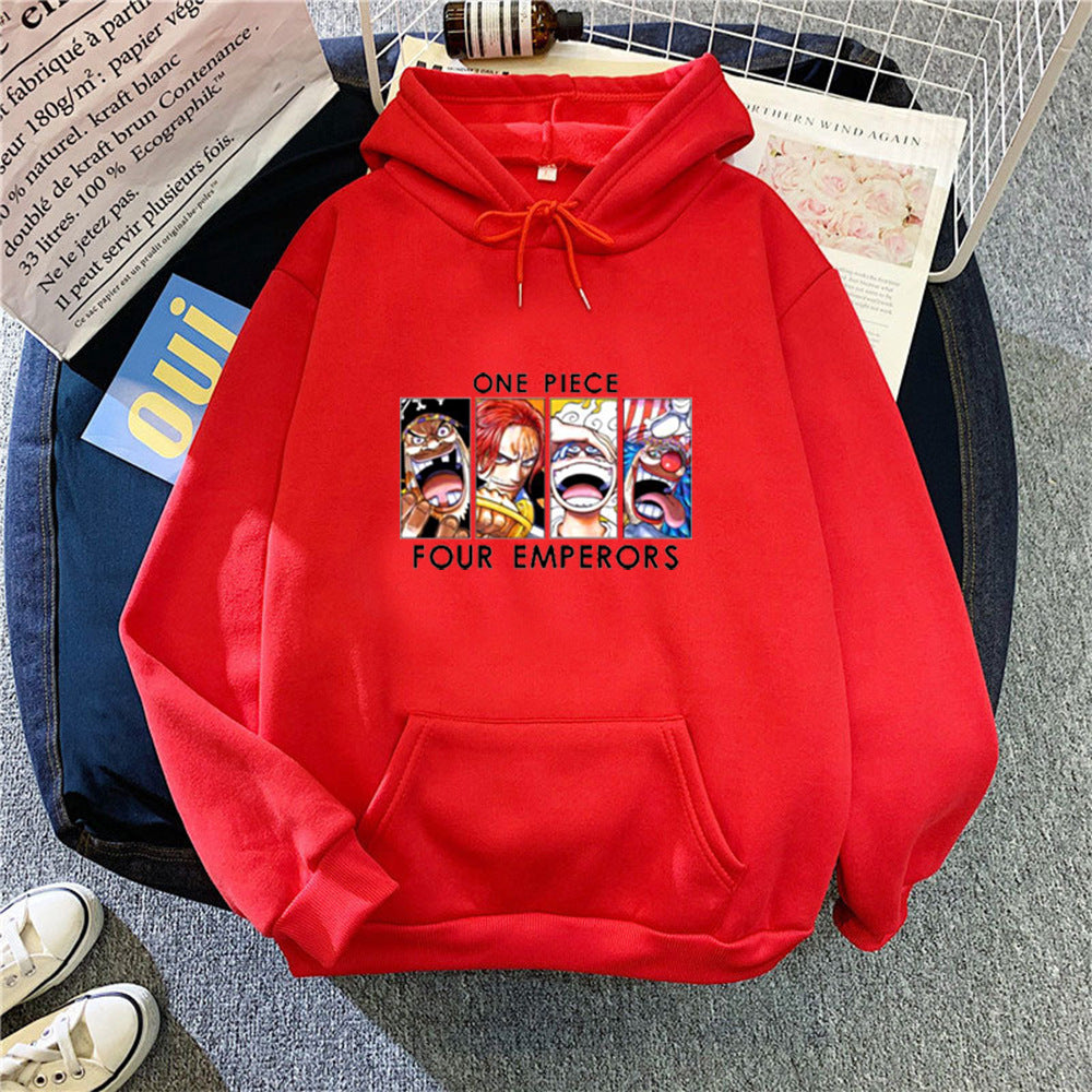 Kvinnors hoodie med unik anime-design Mirla-Eva Jonsson