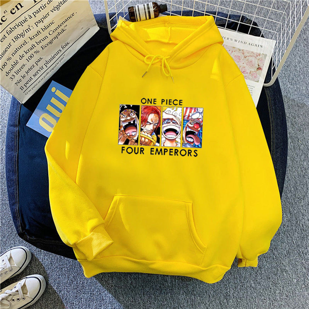 Kvinnors hoodie med unik anime-design Mirla-Eva Jonsson