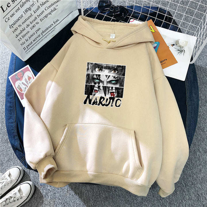 Kvinnors hoodie med unik anime-design Mirla-Eva Jonsson