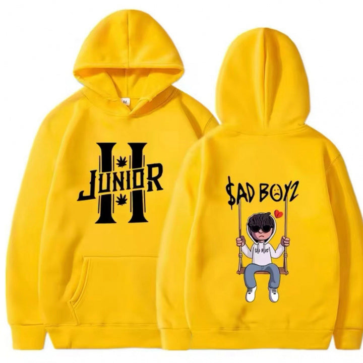 Kvinnors hoodie med unik grafikdesign och bekväm passform Mirla-Eva Jonsson