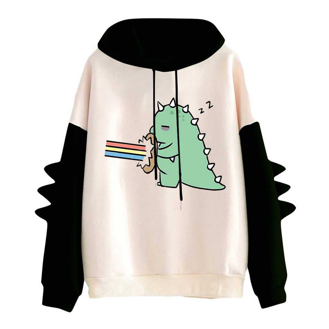 Kvinnors hoodie med unik hjärtdesign och trendiga detaljer Mirla-Eva Jonsson