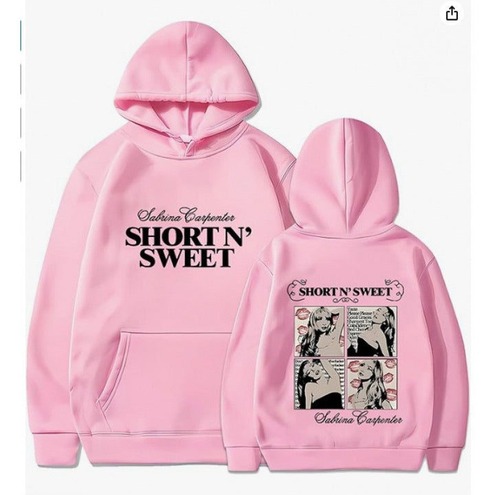 Kvinnors hoodie med unik seriedesign och konstnärlig tryck Mirla-Eva Jonsson