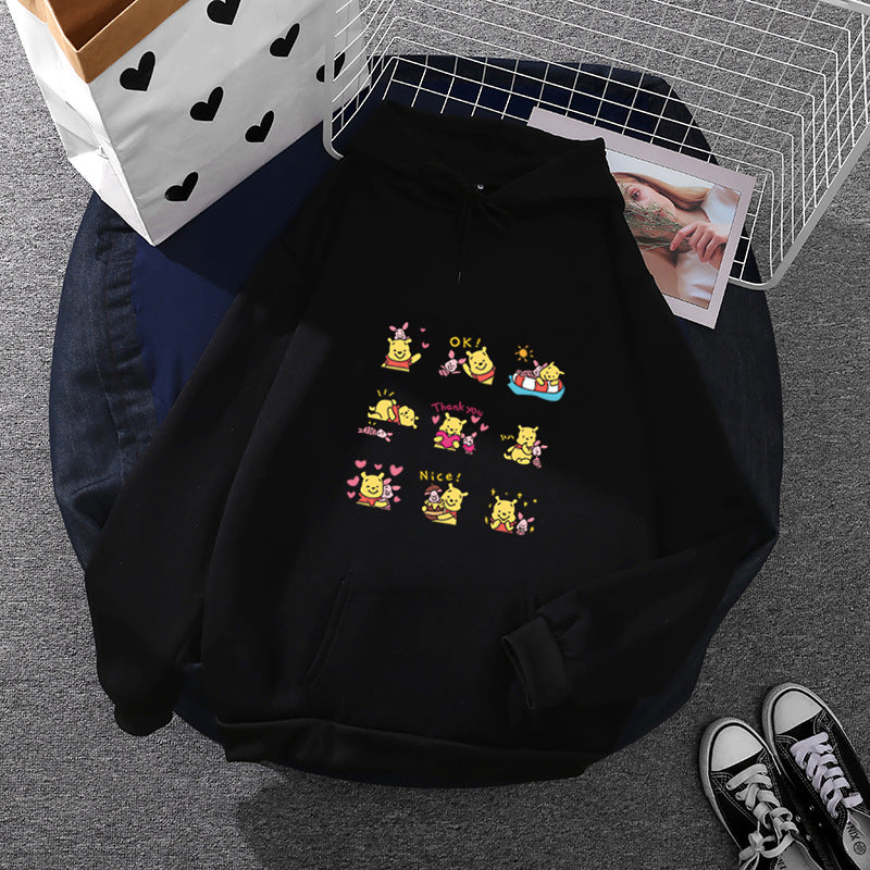 Kvinnors hoodie med unikt Pikachu-motiv Mirla-Eva Jonsson