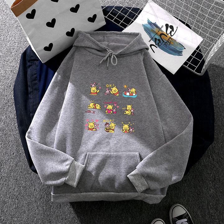 Kvinnors hoodie med unikt Pikachu-motiv Mirla-Eva Jonsson