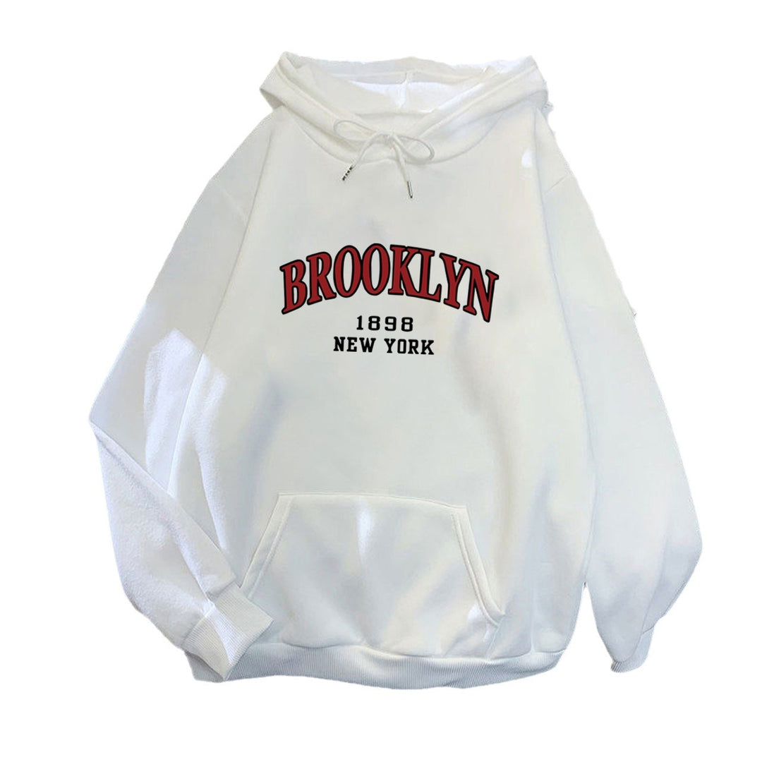 Kvinnors hoodie med urban Brooklyn design Mirla-Eva Jonsson