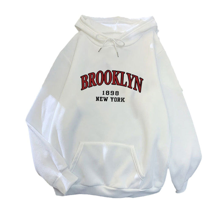 Kvinnors hoodie med urban Brooklyn design Mirla-Eva Jonsson