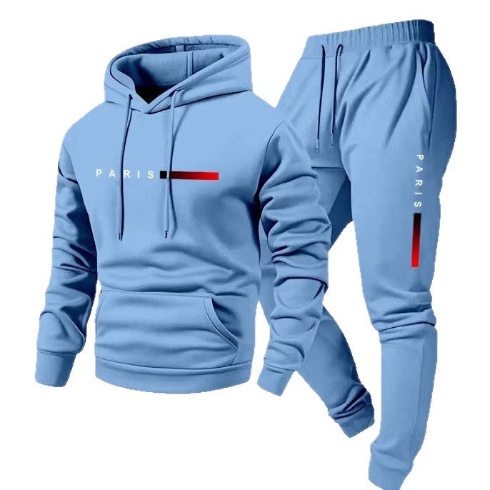 Kvinnors hoodie och joggingbyxor set med modernt Paris design Mirla-Eva Jonsson