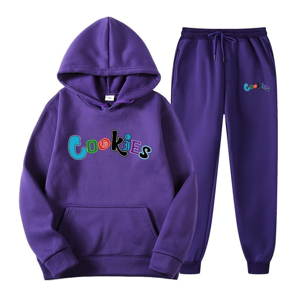 Kvinnors hoodie och joggingset med färggrafisk tryck Mirla-Eva Jonsson