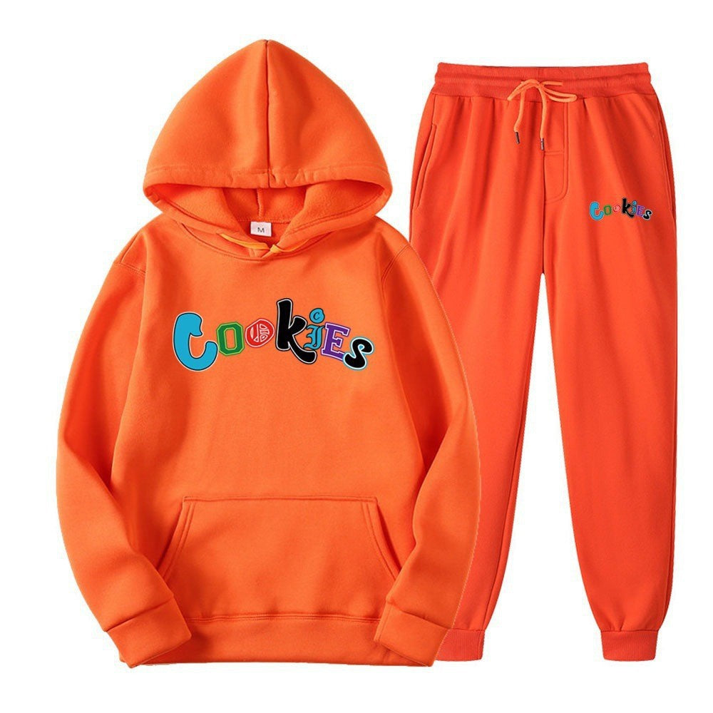 Kvinnors hoodie och joggingset med färggrafisk tryck Mirla-Eva Jonsson