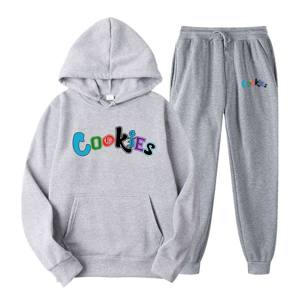 Kvinnors hoodie och joggingset med färggrafisk tryck Mirla-Eva Jonsson