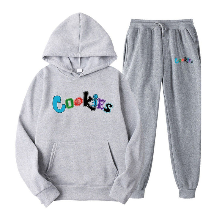 Kvinnors hoodie och joggingset med färggrafisk tryck Mirla-Eva Jonsson