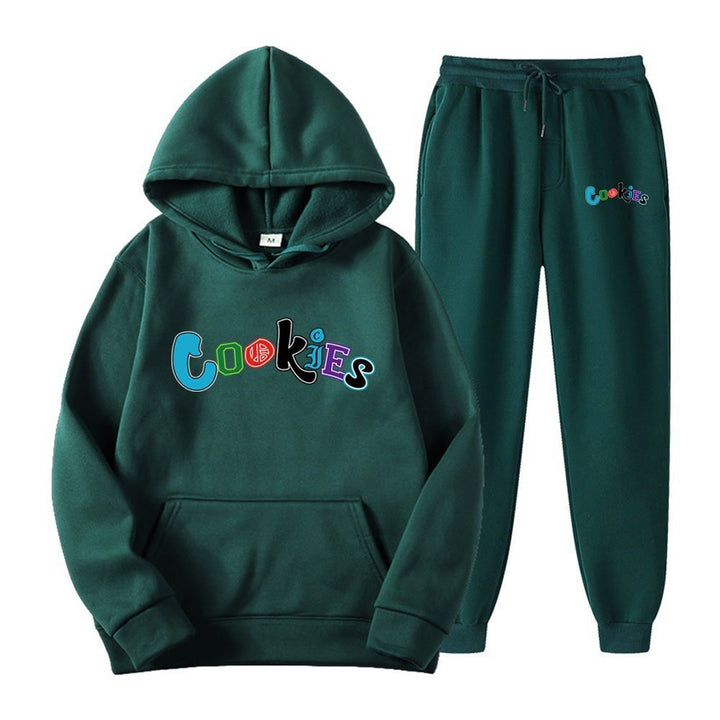 Kvinnors hoodie och joggingset med färggrafisk tryck Mirla-Eva Jonsson