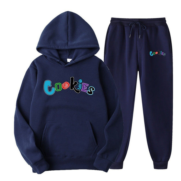 Kvinnors hoodie och joggingset med färggrafisk tryck Mirla-Eva Jonsson