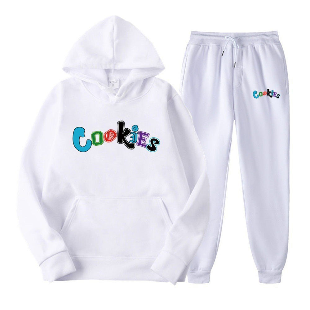 Kvinnors hoodie och joggingset med färggrafisk tryck Mirla-Eva Jonsson