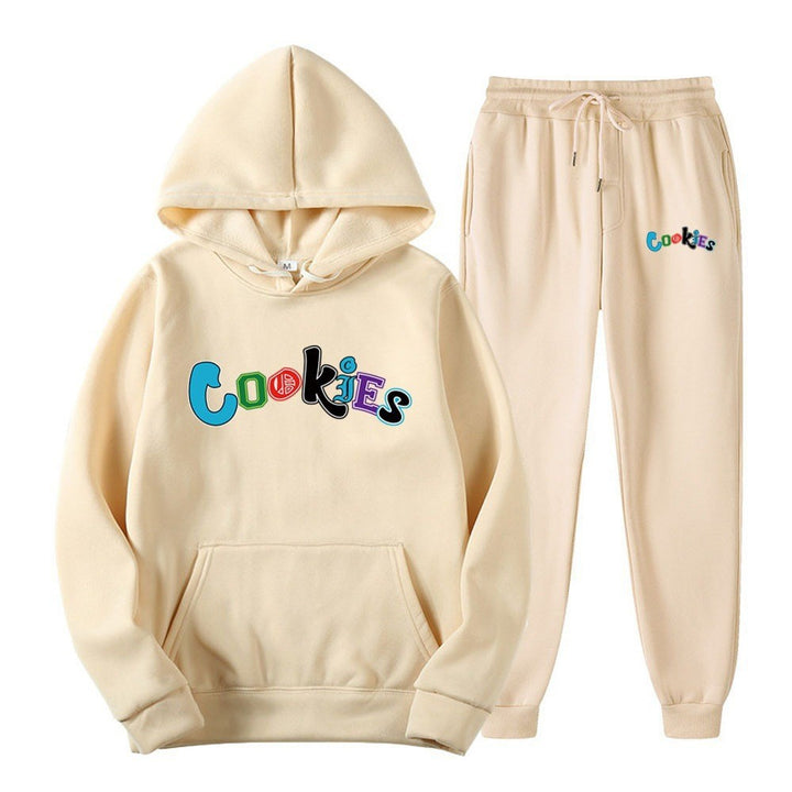Kvinnors hoodie och joggingset med färggrafisk tryck Mirla-Eva Jonsson