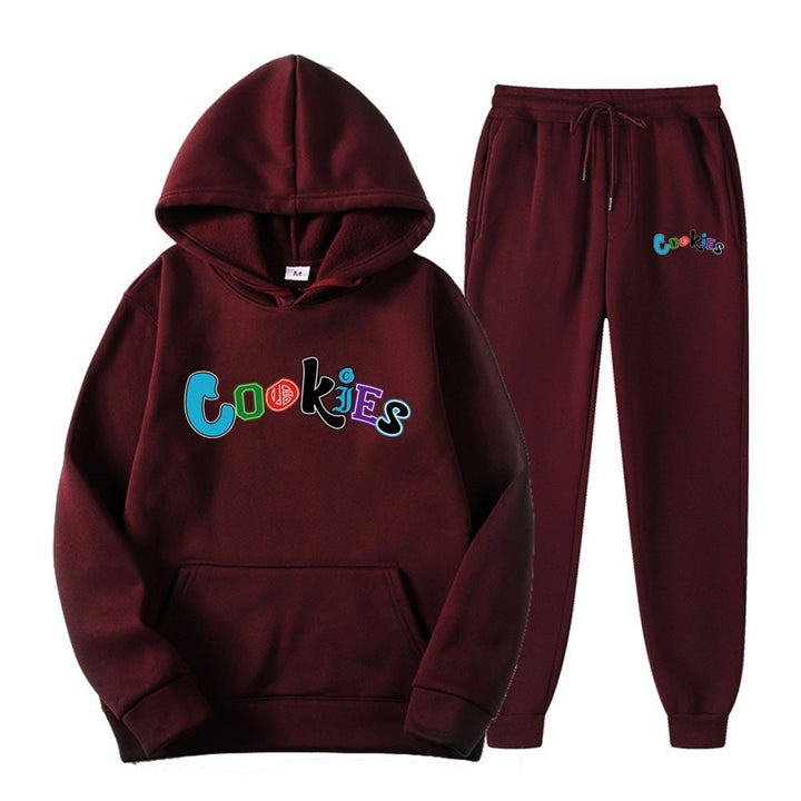 Kvinnors hoodie och joggingset med färggrafisk tryck Mirla-Eva Jonsson