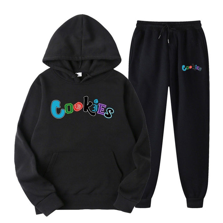 Kvinnors hoodie och joggingset med färggrafisk tryck Mirla-Eva Jonsson