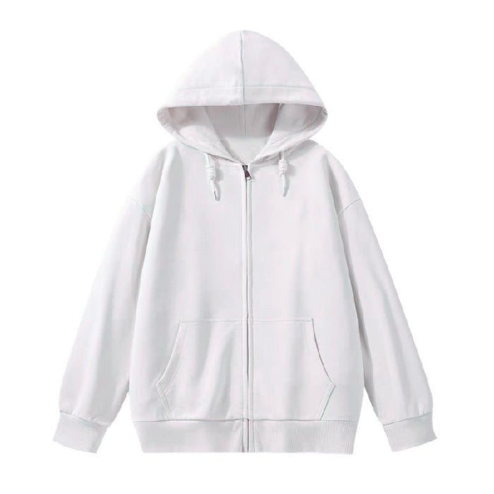 Kvinnors hoodie sweatshirt jacka med ergonomisk skärning och praktisk dragkedja-Eva Jonsson