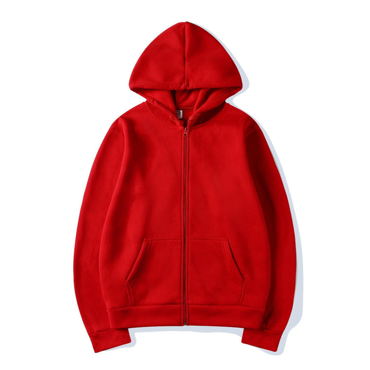 Kvinnors hoodie sweatshirt med full dragkedja och sidofickor Mirla-Eva Jonsson