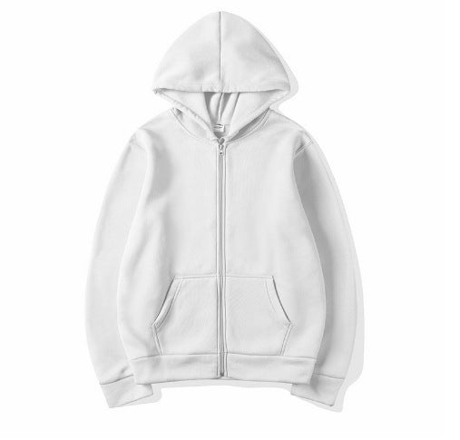 Kvinnors hoodie sweatshirt med full dragkedja och sidofickor Mirla-Eva Jonsson