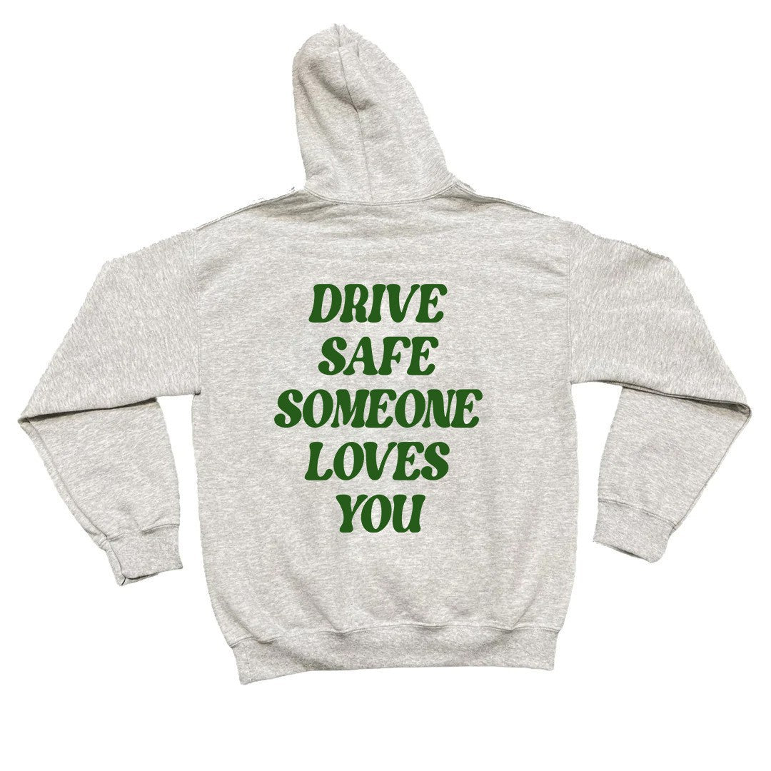 Kvinnors hoodie sweatshirt med inspirerande text och avslappnad passform Mirla-Eva Jonsson