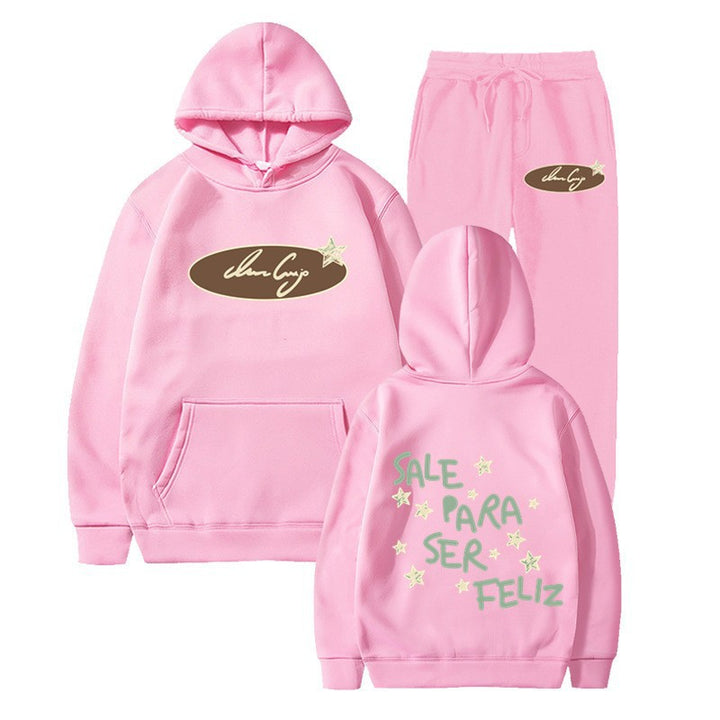 Kvinnors hoodie sweatshirt med inspirerande text och avslappnad skärning Mirla-Eva Jonsson