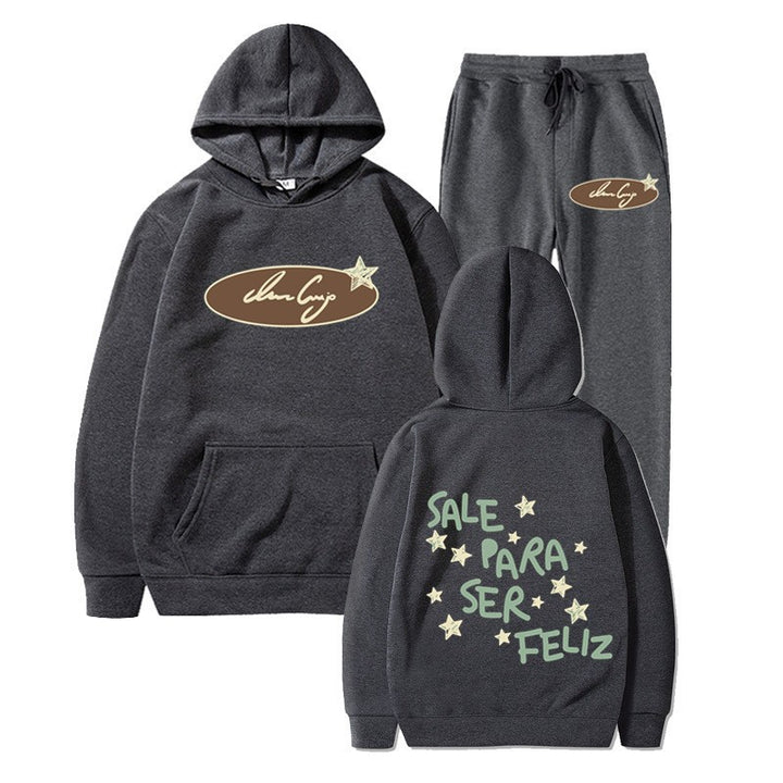 Kvinnors hoodie sweatshirt med inspirerande text och avslappnad skärning Mirla-Eva Jonsson