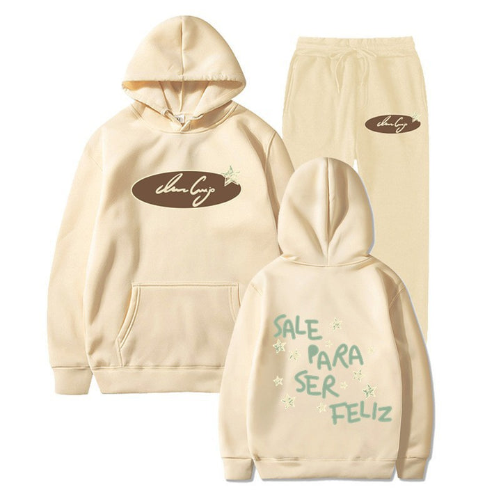 Kvinnors hoodie sweatshirt med inspirerande text och avslappnad skärning Mirla-Eva Jonsson