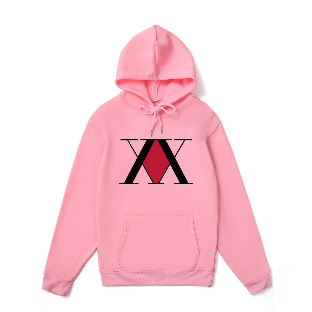 Kvinnors hoodie sweatshirt med modern grafisk tryck Mirla-Eva Jonsson
