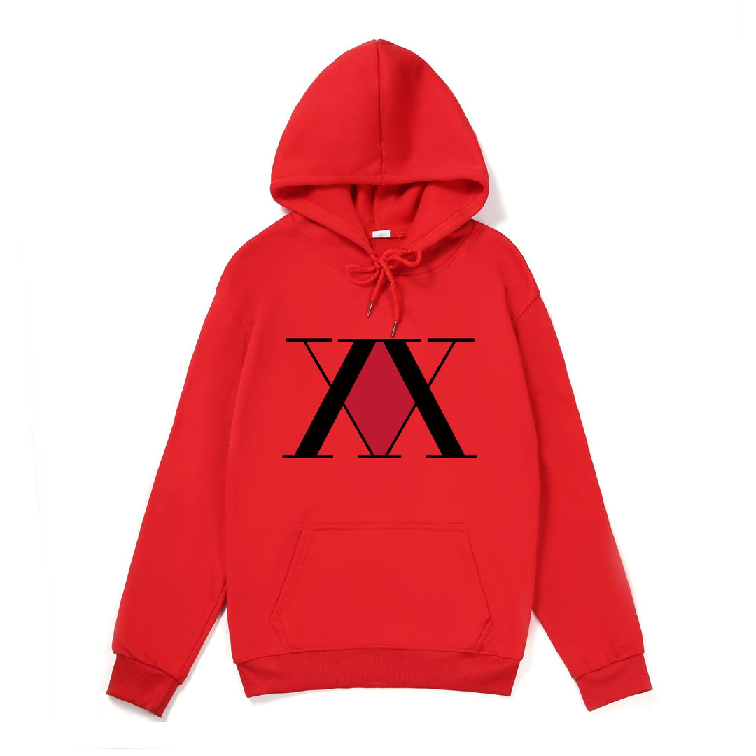 Kvinnors hoodie sweatshirt med modern grafisk tryck Mirla-Eva Jonsson