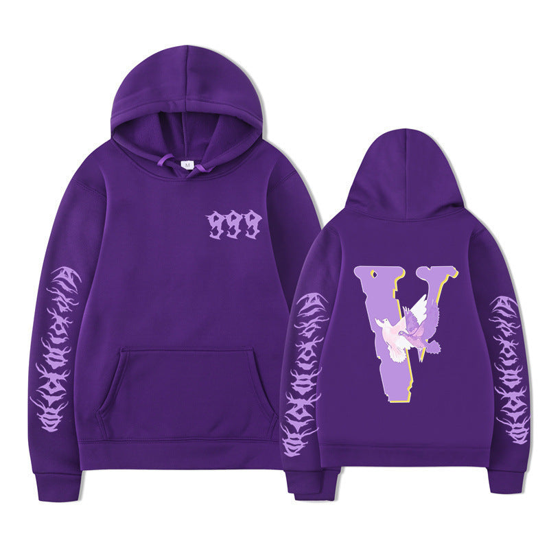 Kvinnors hoodie sweatshirt med unik design Mirla-Eva Jonsson