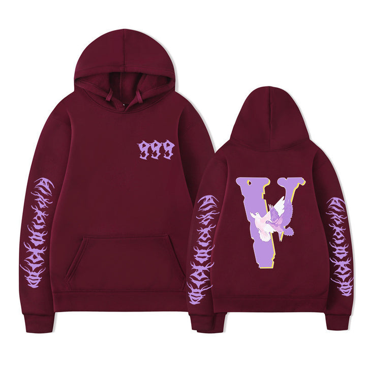 Kvinnors hoodie sweatshirt med unik design Mirla-Eva Jonsson