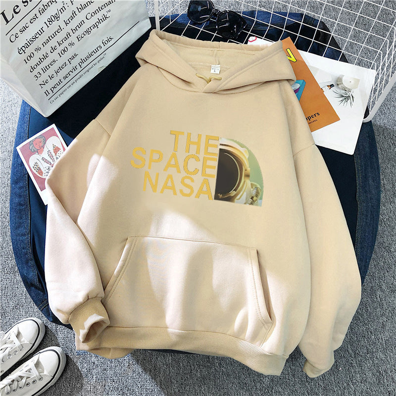 Kvinnors hoodies med modern rymddesign Mirla-Eva Jonsson
