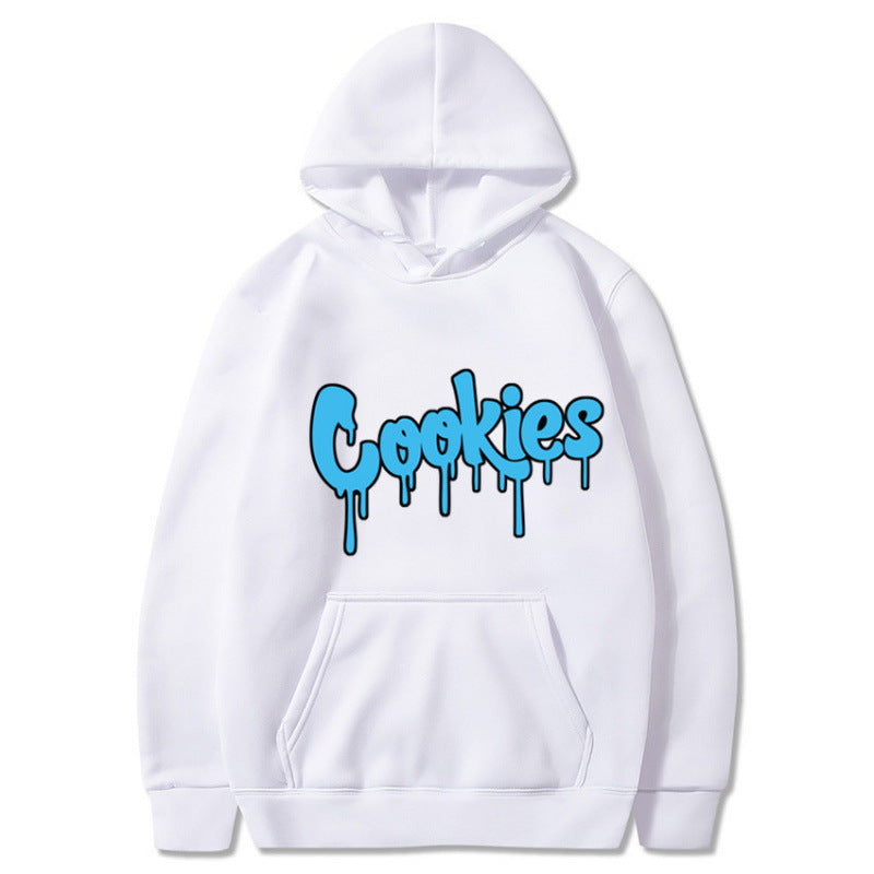 Kvinnors hoodiesweatshirt med modern grafisk tryck och bekväm passform Mirla-Eva Jonsson