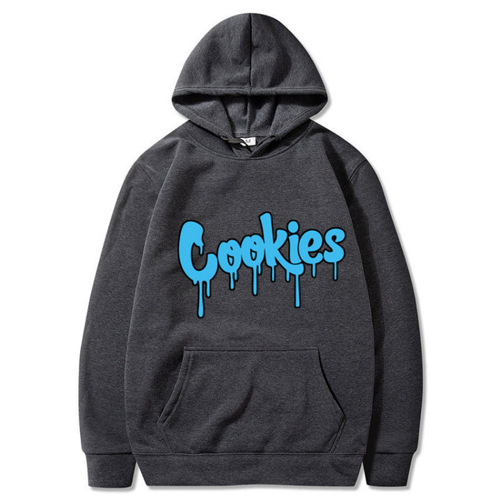 Kvinnors hoodiesweatshirt med modern grafisk tryck och bekväm passform Mirla-Eva Jonsson